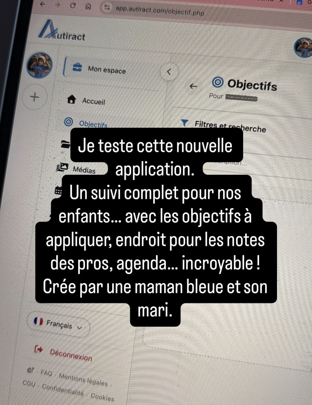 Autiract est en ligne